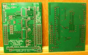 pcb tracks on top and bottom layer