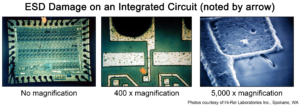 Reverse Engineering PWB Board ESD Effect