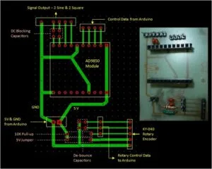 PCB Wiring Card Copying Signals PCB Wiring Card Copying Signals