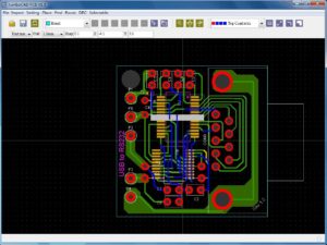 Electromagnetic Wave Pollution Intensity Meter Circuit Card Duplicate