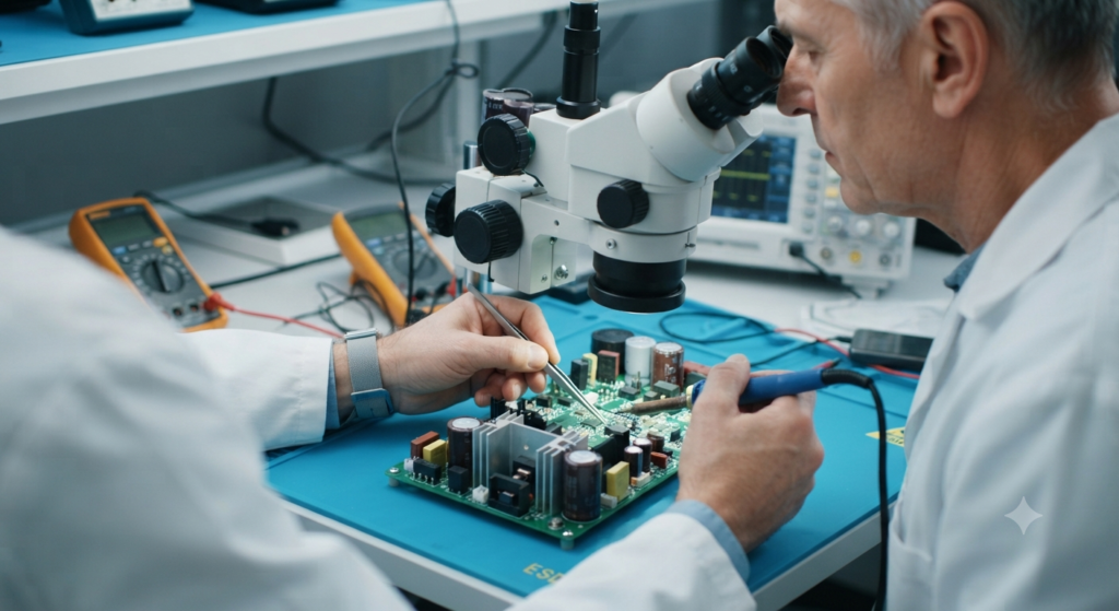 Om met succes een uitgebreid hardwareherstelproject uit te voeren, zetten technici ruwe fysieke scans om in een volledig digitaal ontwerppakket. Door de interne printsporen van de printplaat zorgvuldig te analyseren, genereren specialisten een nauwkeurig schema (schematic diagram) en een functionele netlist. Vervolgens stellen engineers een nauwkeurige BOM-lijst (Bill of Materials) op, maken zij gedetailleerde layouttekeningen, een volledig functioneel CAD-bestand, nauwkeurige Gerber-data en een compleet Gerber-bestandspakket. Met behulp van deze uiterst nauwkeurige digitale gegevens kunnen ervaren engineeringteams elke verouderde printed circuit board (PCB), standaard PCB board of gespecialiseerde PCB effectief klonen, repliceren, dupliceren, reproduceren, herstellen, terugwinnen, wijzigen, opnieuw vervaardigen en prototypes ontwikkelen, zodat een volledig conforme vervangende besturingseenheid voor automatiseringsmotoren wordt gerealiseerd die gereed is voor productie.