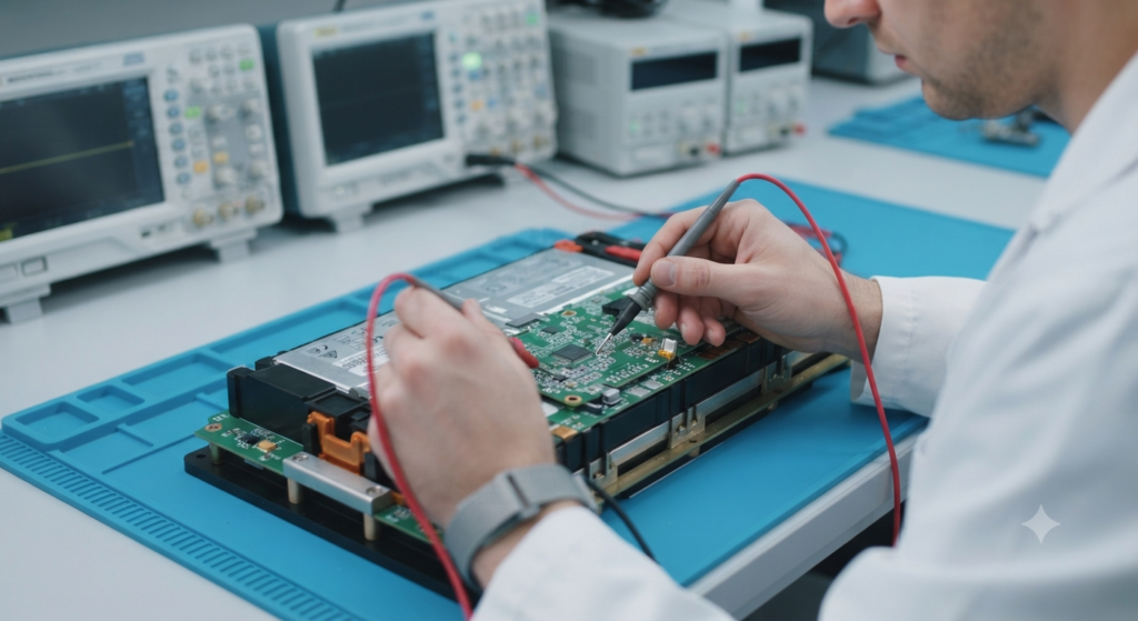 Het succesvol uitvoeren van een workflow op een gespecialiseerde besturingsprint vereist een reeks nauwkeurige technische stappen. Om een complexe Battery Management System (BMS) PCB effectief te reverse-engineeren, moeten technici zich strikt houden aan procedures voor fysieke delayering, optische scanning en het in kaart brengen van printsporen. Door deze nauwkeurige werkwijze kunnen specialisten alle elektrische verbindingen correct vastleggen die nodig zijn om een gedetailleerd schema (schematic diagram) en een functionele netlist te genereren. Vervolgens stellen engineers een volledige BOM-lijst (Bill of Materials) op, maken zij nauwkeurige layouttekeningen, een volledig functioneel CAD-bestand, nauwkeurige Gerber-data en een compleet Gerber-bestandspakket. Met behulp van deze uiterst nauwkeurige digitale gegevens kunnen ervaren engineeringteams elke verouderde printed circuit board (PCB), standaard PCB board of gespecialiseerde PCB effectief klonen, repliceren, dupliceren, reproduceren, herstellen, terugwinnen, wijzigen, opnieuw vervaardigen en prototypes ontwikkelen, zodat een volledig conforme en productieklare vervangende printplaat wordt gerealiseerd.