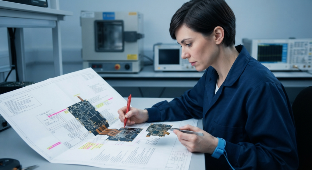 Se le misurazioni rivelano delle deviazioni, gli ingegneri possono ricondurre il problema alla scheda PCB, ai dati Gerber, alla configurazione degli strati, ai parametri dei materiali, alla ricostruzione del layout o alla selezione dei componenti, e quindi modificare, ripristinare o riprodurre il progetto interessato. Di conseguenza, l'accuratezza dei test di reverse engineering delle PCB si ottiene al meglio attraverso il confronto della documentazione specifica per l'applicazione, l'analisi dell'impedenza controllata, la validazione del prototipo e i test funzionali, anziché affidarsi esclusivamente alla somiglianza visiva.