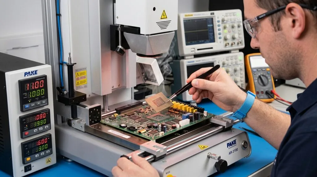 Cuando los datos de ingeniería originales no están disponibles, la ingeniería inversa permite recuperar la información de diseño de un controlador existente y transformarla en un paquete técnico utilizable. Sin embargo, el objetivo no debe limitarse a simplemente copiar, clonar, replicar, duplicar o reproducir la apariencia física del PCB original. Los ingenieros deben determinar las relaciones funcionales entre los circuitos y reconstruir con precisión el diagrama esquemático, el archivo PCB, la netlist, la lista de materiales (BOM), el archivo Gerber y el archivo de ubicación Pick & Place con orientación de componentes. Durante la reconstrucción del diseño, se debe prestar especial atención a la separación de las rutas de potencia de alta corriente de las señales de sensores de bajo nivel, la continuidad de las referencias de tierra, las distancias de aislamiento entre dominios de voltaje potencialmente diferentes, la asignación de pines de conectores, la holgura térmica alrededor de los componentes de potencia y el enrutamiento de señales de retroalimentación sensibles. Un archivo Gerber recuperado debe representar con precisión el cobre, la máscara de soldadura (solder mask), la serigrafía (silkscreen) y la información de perforación, mientras que la lista de materiales (BOM) debe corresponder exactamente con los componentes y footprints representados en el archivo PCB.