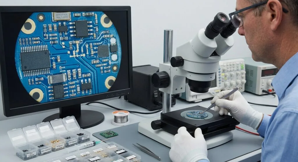 Una SERVO amplifier PCB board è un sofisticato assieme elettronico progettato per controllare i servomotori regolando corrente, tensione, velocità, posizione e coppia. Quando una scheda originale diventa obsoleta, danneggiata, non disponibile o difficile da reperire, il reverse engineering può essere utilizzato per clone, copy, replicate, duplicate, restore, recover, refurbish, o rework del progetto originale, a seconda dell'obiettivo del progetto. Un progetto professionale di reverse engineering inizia normalmente con l'esame della scheda fisica e la ricostruzione del relativo schematic diagram, che mostra le relazioni elettriche tra i componenti e i circuiti funzionali. Gli ingegneri creano inoltre un BOM list per identificare i tipi di componenti, le specifiche, le quantità e i codici prodotto dei produttori. Per la produzione del PCB, è possibile generare il Gerber file richiesto per descrivere gli strati di rame, le solder mask, le serigrafie e i contorni della scheda. Un netlist fornisce informazioni dettagliate sulle connessioni elettriche, mentre un layout drawing documenta la disposizione fisica dei componenti e delle piste PCB. Inoltre, un pick&place orientation file può fornire le coordinate e l'orientamento dei componenti necessari per l'assemblaggio SMT automatizzato. Questi elementi di ingegneria lavorano insieme per riprodurre accuratamente la SERVO amplifier PCB board originale e fornire la base tecnica per future attività di produzione, manutenzione e riparazione.