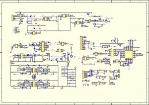 printed wiring board schematic diagram