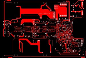 Printed circuit board wiring diagram