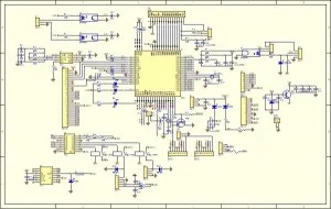 Hard Disk Media Player Circuit Board Reverse Engineering schematic diagram