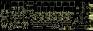 Surveillance CCTV PCB Board Copy notation