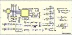 multilayer pcb board layout schematic