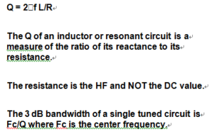 PCB Card Inductors’ Quality Factor