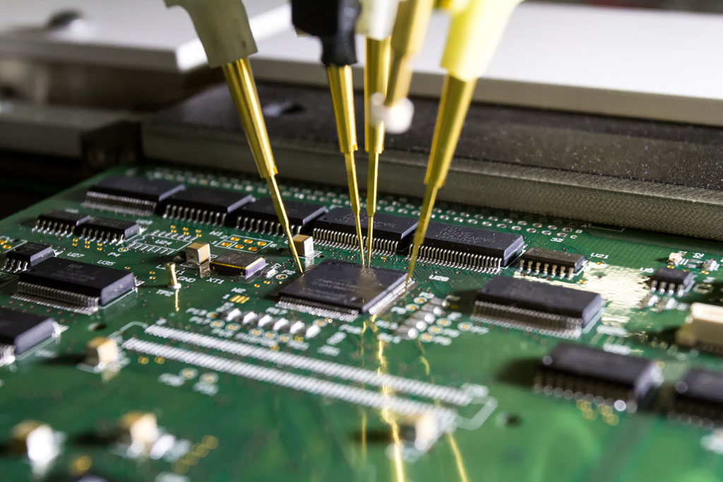 PCB Reverse Engineering Calibration against a standard is completed to determine the offset between instrument measured and actual PCB impedance.