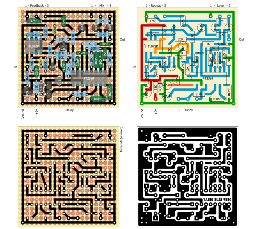 Reverse Engineering PCB Circuit Card Drawing needs to desolder all the components off the PCB circuit board, and delayer the PCB board from solder mask layer and copper circuitry pattern for scanned images