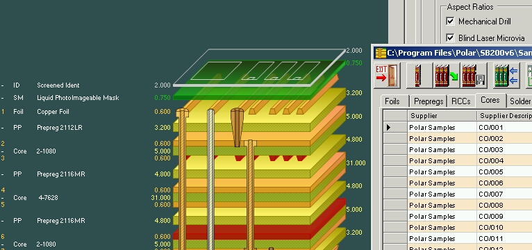 Reverse Engineering Printed Circuit Board Featurized Impedance