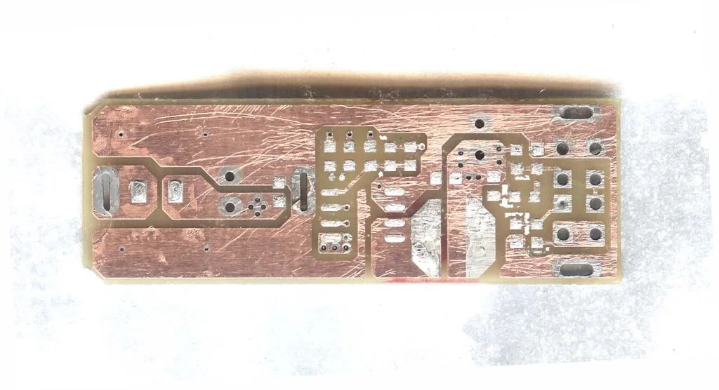 The Status-line and Input Field Cloning Printed Circuit Board The Status-line and Input Field Cloning Printed Circuit Board