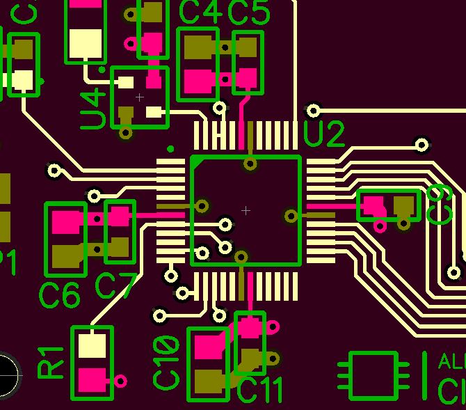 Electronic PCB Card Reverse Engineering Decoupling