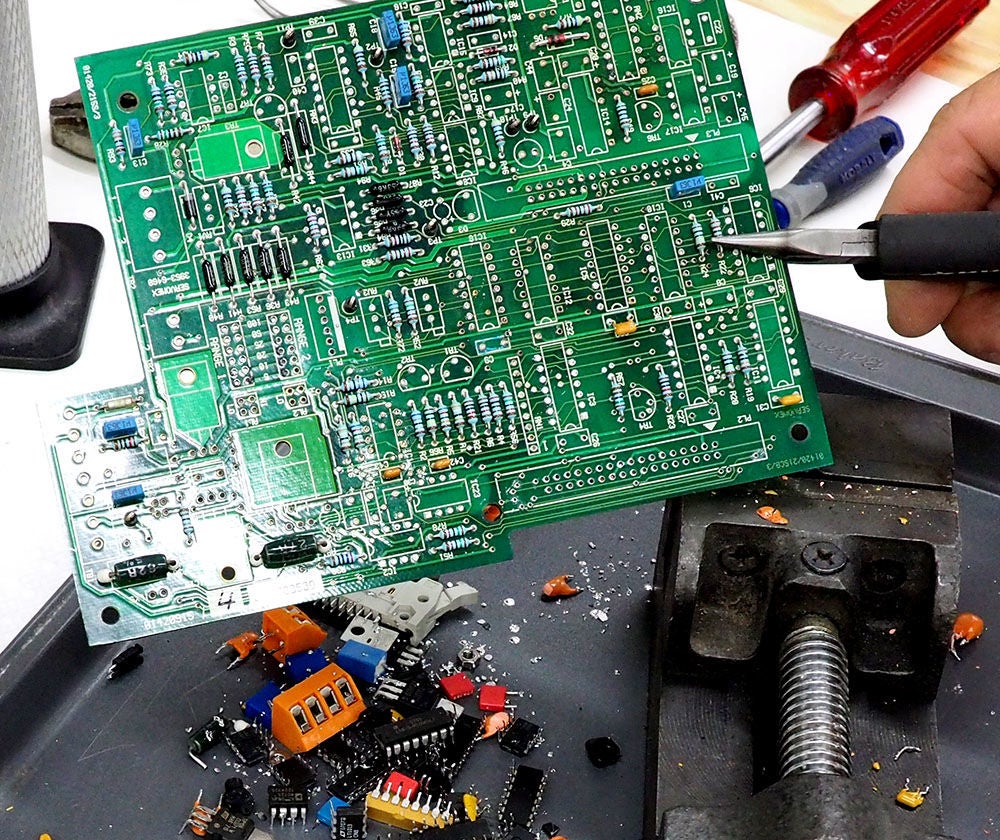 Replicate Multilayer Printed Circuit Board starts from restore layout scheme, Gerber file, BOM and schematic diagram from existing PC board, and re-manufacture printed circuit board accordingly