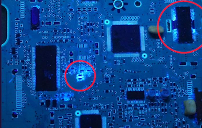 When Cloning Printed circuit board gerber file, If the printed circuit board is powered by multiple supply sources, then the ground layers among each power supply metal wire must be layout to separate them