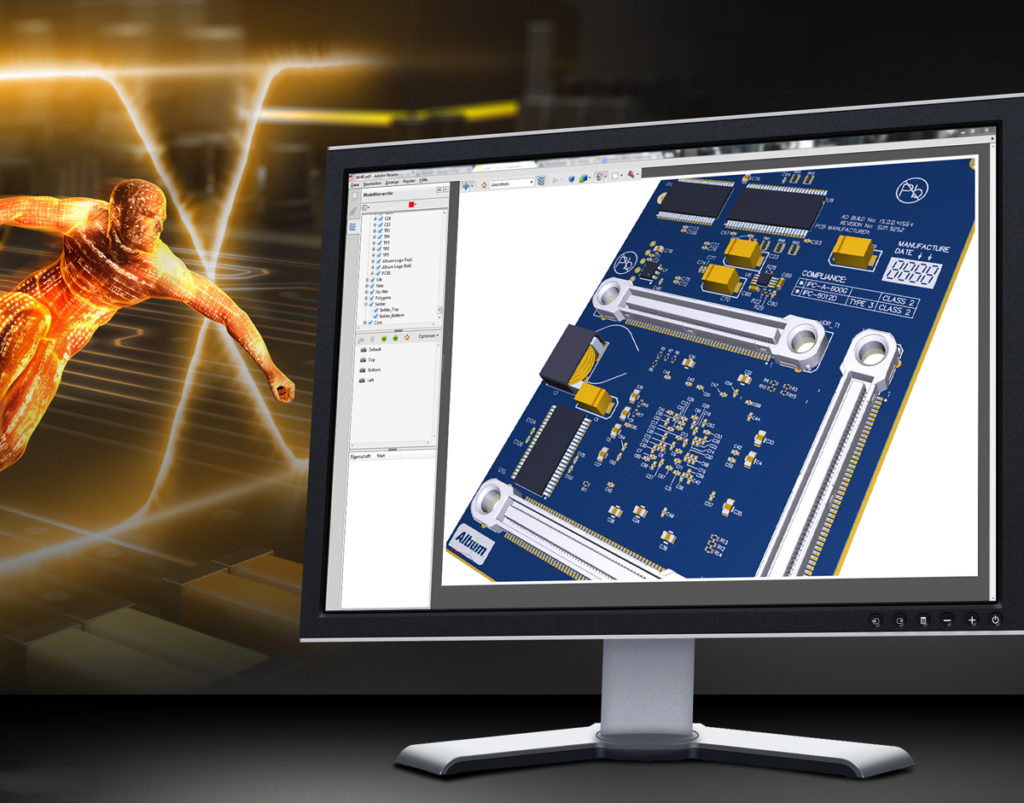 Electronic PCB Card Cloning Software can be used not only to recreate the gerber file of original PCB, but also using to develop the new layout drawing