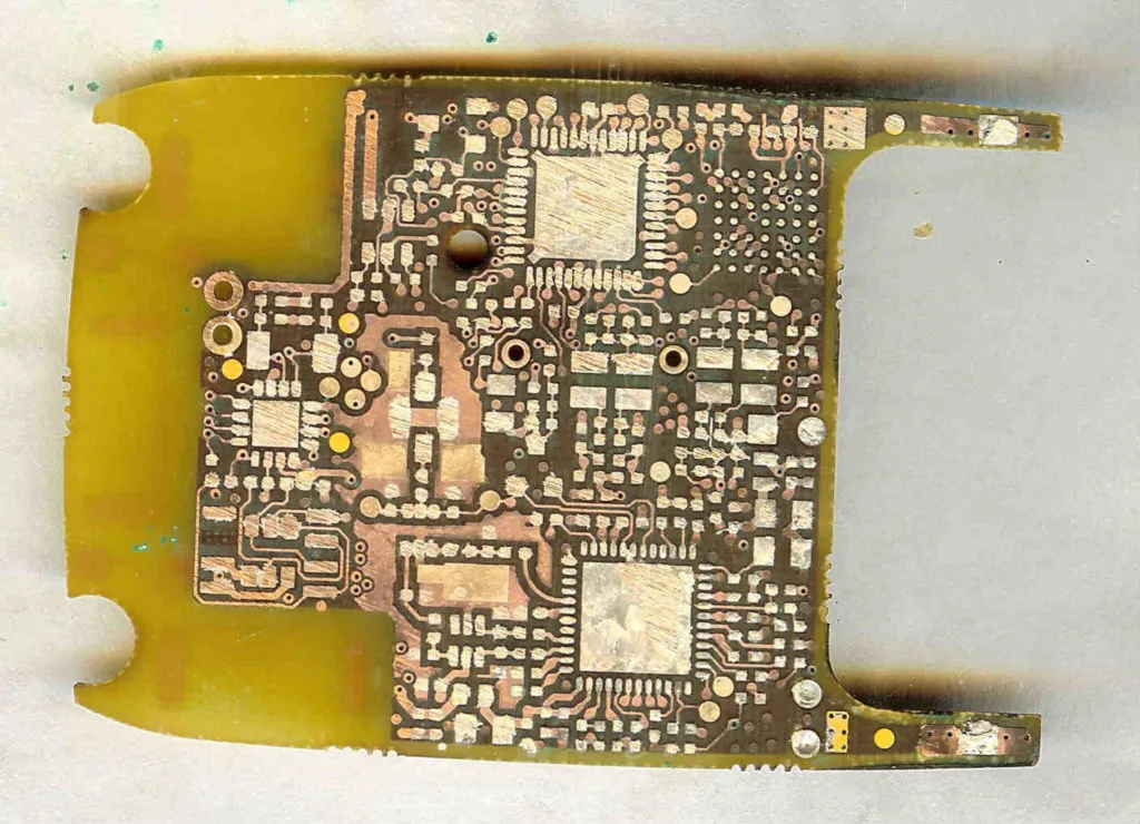 Multilayer PCB Card Reverse Engineering Panner Control Multilayer PCB Card Reverse Engineering Panner Control