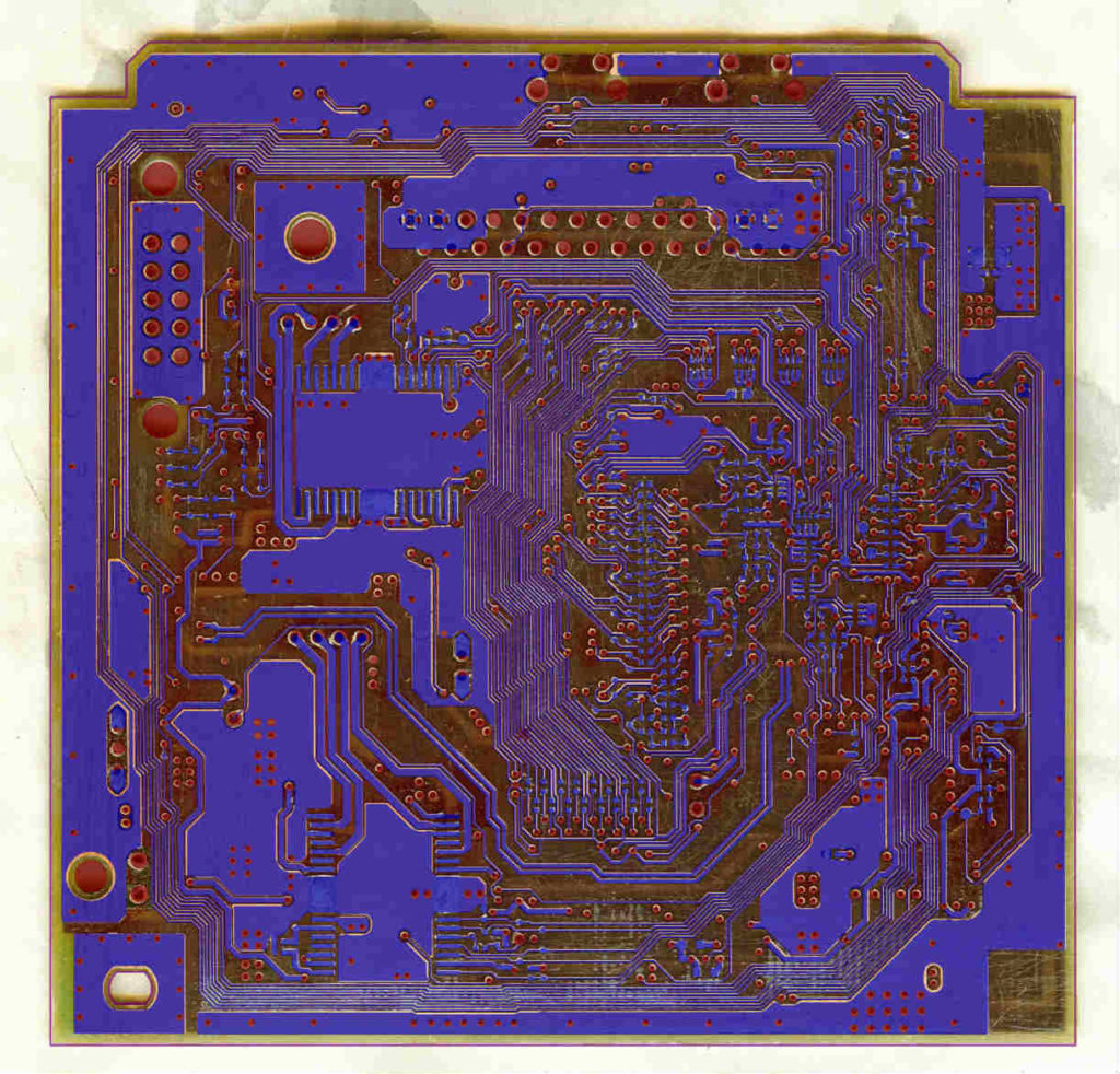 Printed Wiring Card Design Reverse Engineering Lines