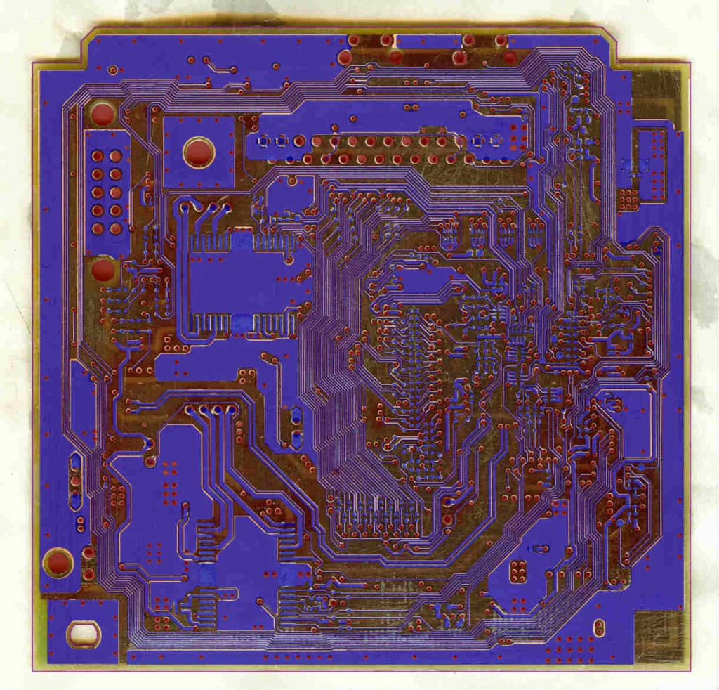 Printed Wiring Card Design Reverse Engineering Lines