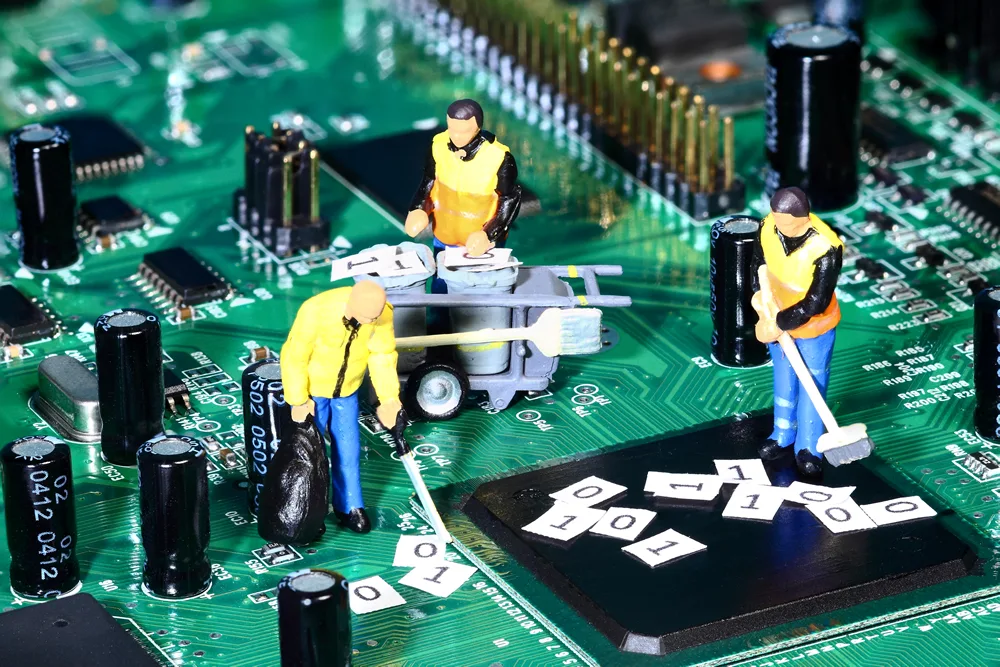 Electronic PCB Card Duplicating Schematic