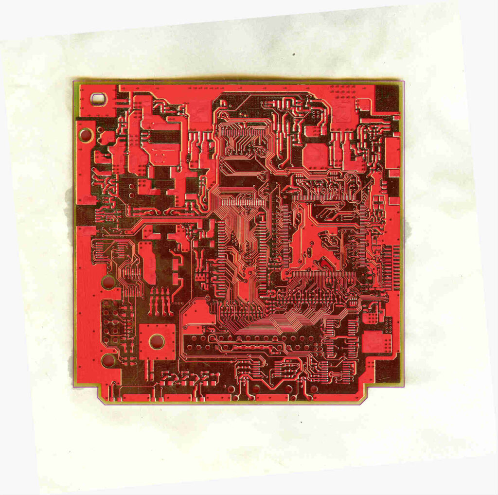 Reverse Engineering Printed Circuit Board need to take the outline and component layout into consideration, first of all, the size of electronic PCB board outline must be adapt to the moderate standard