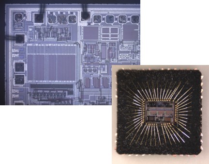 Microchip processor PIC18F4685 embedded firmware cloning will refers to microcontroller PIC18F4685 flash memory, decapsulate silicon package of microcontroller and get its fuse bit exposed, so MCU breaking technique will be able to reset the bit and readout the firmware from Microcontroller