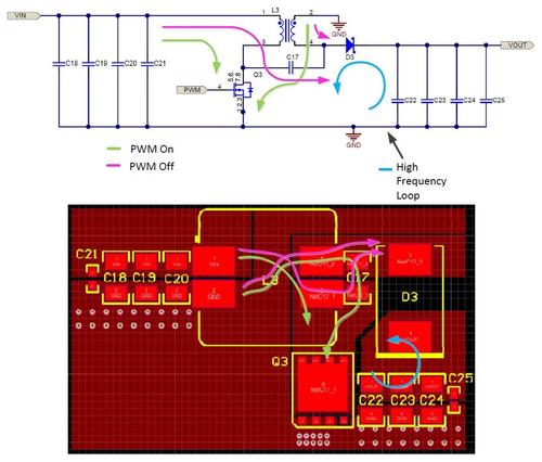 Circuit Board Parasitic Inductance Cloning Principle is similar to that of parasitic capacitance. It is also to layout two traces when reverse engineering electronic circuit board design.
