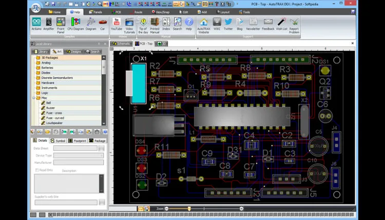 PC Board Schematic Diagram Reverse Engineering Category