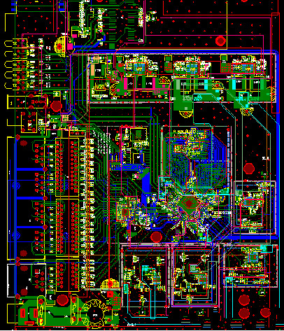 Redrawing PCB Board Layout Diagram to reduce Electronic Magnetic Interference