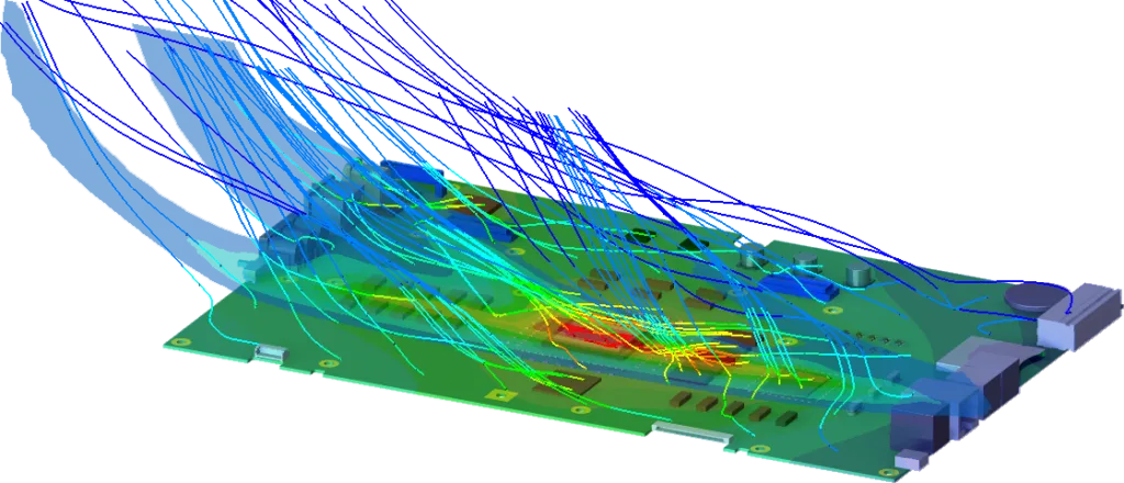 When air flows, it always tends to flow in places with low resistance, so when configuring devices on the printed circuit board, avoid leaving a large airspace in a certain area.