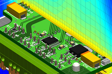 Electronic PCB Board Layout Diagram Design
