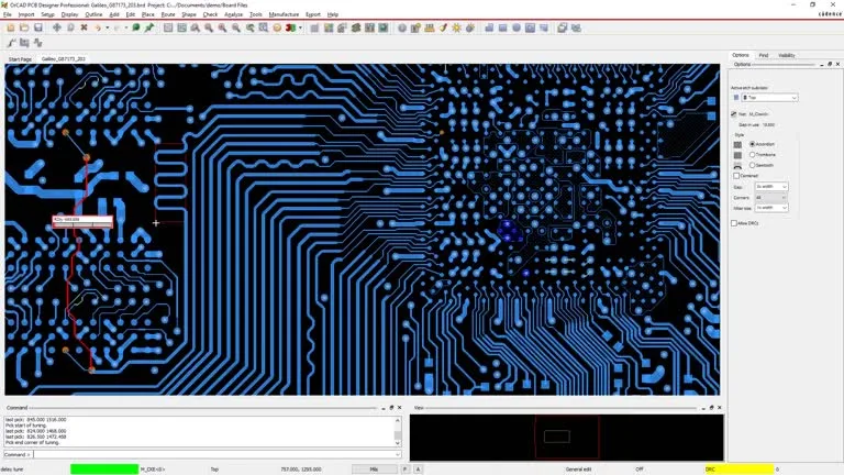 cloned pcb board functions test