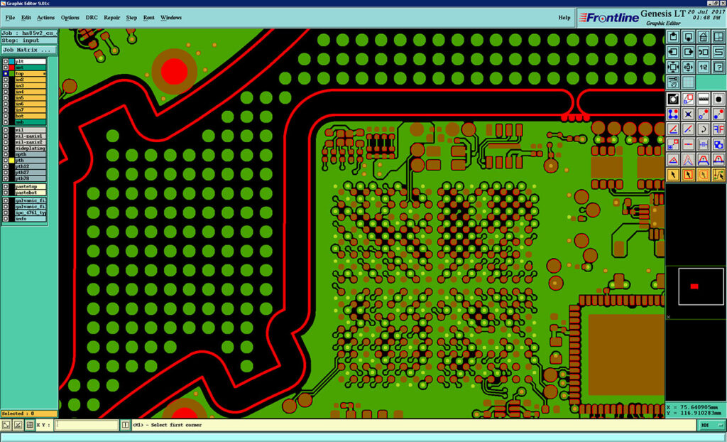 Electronic PCB Board Gerber File Relayout