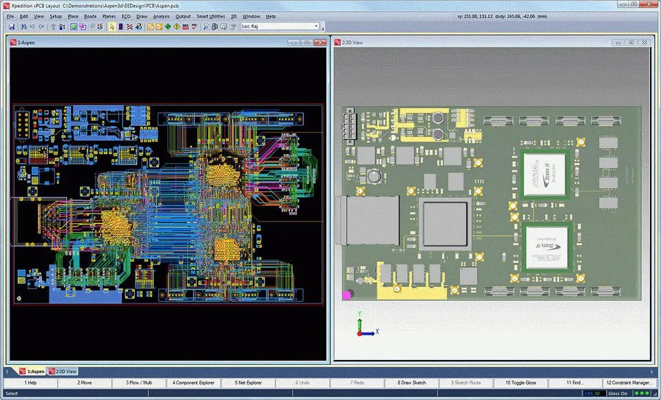 HDI Circuit Board Layout Cloning HDI Circuit Board Layout Cloning