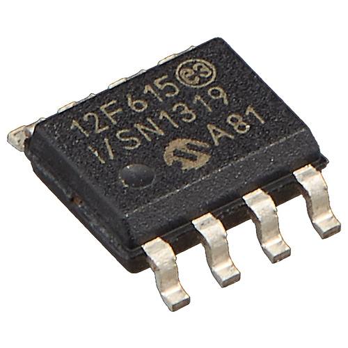 Microchip PIC12F615 MCU Flash Memory Content Extraction