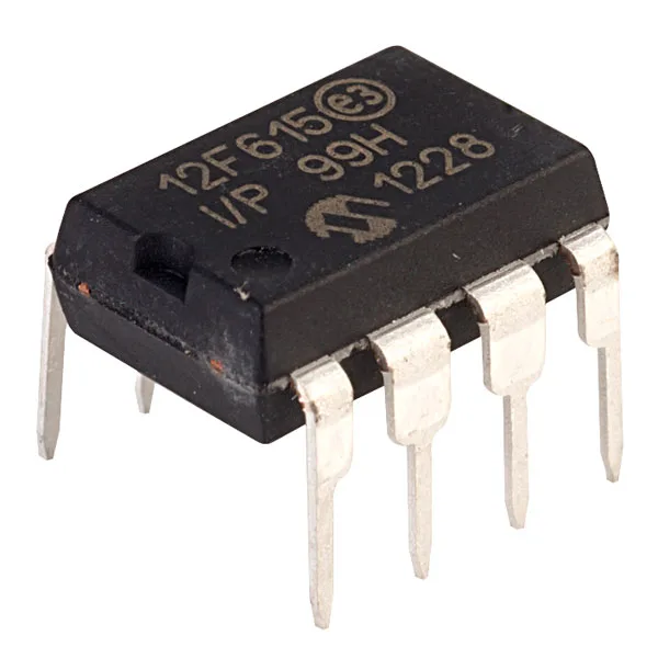 Unlock encrypted MCU PIC12F615 microchip flash memory program and copy heximal file to new microprocessor PIC12F615 chip