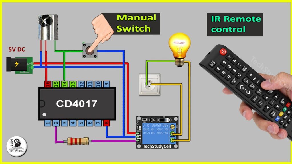 remote controller pcb Board schematic diagram reverse engineering