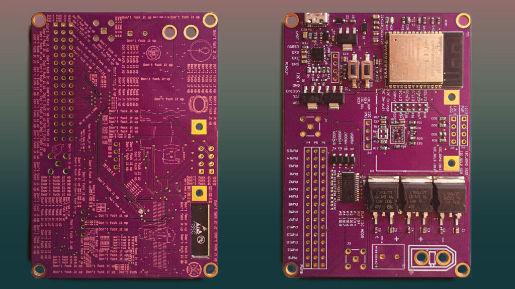 Satellite Communication PCB Board Schematic Diagram Cloning