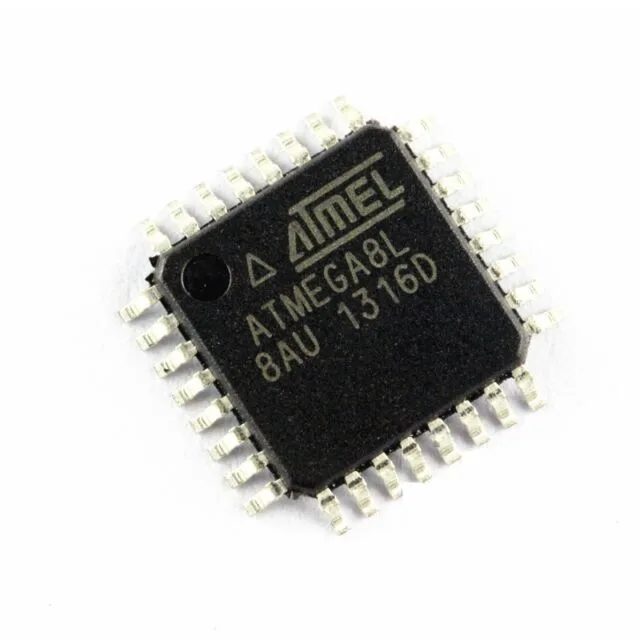Break ATmega8L Microchip Microcontroller Flash Memory Break ATmega8L Microchip Microcontroller Flash Memory