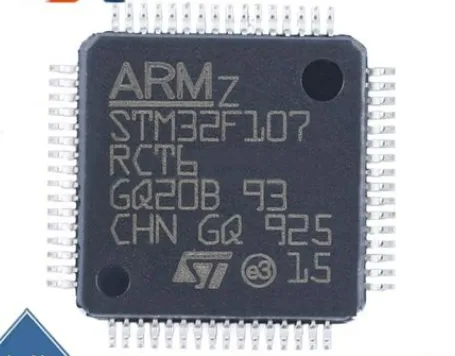 прошивка микроконтроллера STM32F107RCT6 с защитой от дампа - это процесс восстановления встроенной программы из флэш-памяти STM32F107RCT6 при копировании принципиальной схемы печатной платы контроллера автоматизации;