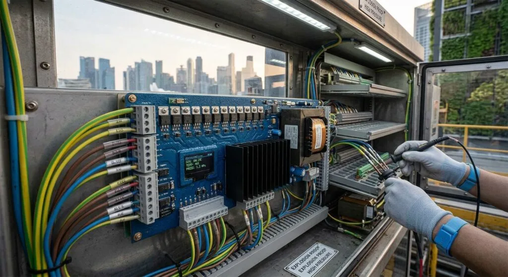 Les termes clonage de PCB et copie de PCB sont souvent utilisés de manière générale. Il est donc important de préciser exactement quel type de résultat est attendu. Un véritable processus de rétro-ingénierie de PCB (PCB Reverse Engineering) ne fournit pas simplement une photographie ou un scan, mais des données techniques éditables :
- Une netlist reconstruite, qui décrit la connexion de chaque pastille (pad), chaque via et chaque piste sur l’ensemble des couches cuivre du circuit imprimé.
- Un schéma électronique éditable, reconstruit à partir de cette netlist et structuré pour être facilement exploitable par un ingénieur électronique.
- Des fichiers Gerber et fichiers de perçage (drill files) régénérés afin de constituer un ensemble complet de fabrication compatible avec la production industrielle.
- Une liste de nomenclature (BOM – Bill of Materials) comprenant des références croisées pour les composants obsolètes ainsi que des alternatives compatibles au niveau des broches (pin-compatible).
Toutes les étapes suivantes — réparation, reproduction ou modification de conception — dépendent directement de la précision de ces quatre éléments techniques.
Derrière ces résultats se trouve une série d’étapes physiques et analytiques. Le circuit imprimé est photographié en haute résolution, ses différentes couches sont analysées par imagerie ou par décapage sélectif, puis la géométrie cuivre est convertie en données vectorielles avant le début de l’extraction de la netlist.
La précision de cette première phase d’imagerie définit la limite de qualité de tout le processus suivant : une seule piste mal interprétée sur une couche interne peut se propager directement dans le schéma récupéré et dans les données finales destinées à la fabrication.